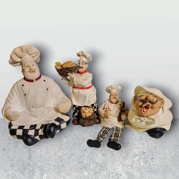 Vintage Italian/French Chef Set - Picture 11 of 11